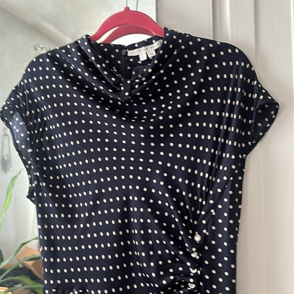 Veronica beard Navy Blue polka dot. - Picture 12 of 13
